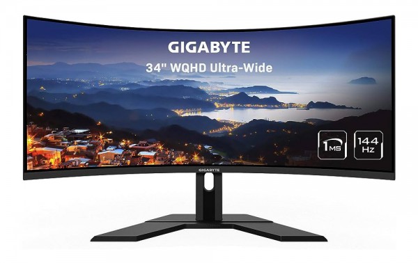GIGABYTE 게이밍 G34WQC A 144 커브드 HDR 제이씨현