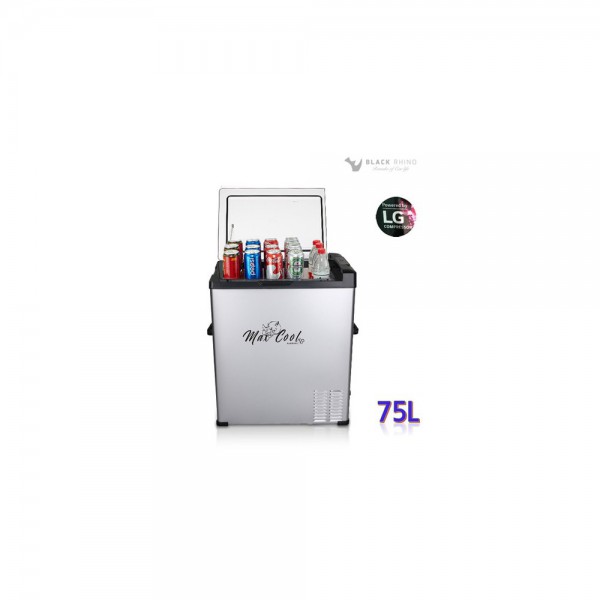 [벨류텍] 블랙라이노 차량 아웃도어 DC 냉장고 75L 캠핑용품